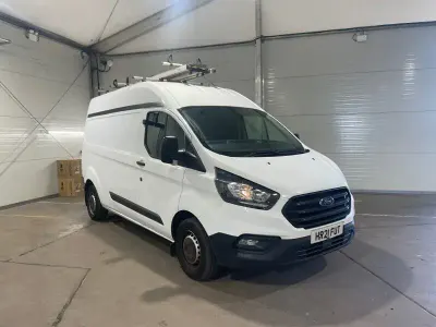 Used Ford Transit Custom 130 HP (95 kW) 2021 White Van