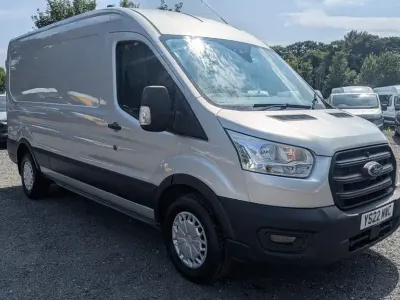 Used Ford Transit Trend 130 HP (95 kW) 2022 Silver Van