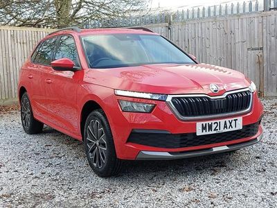 Used Skoda Kamiq SE Drive 95 HP (69 kW) 2021 Red SUV