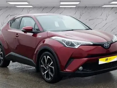 Second-hand Toyota C-HR Design 122 CP (89 kW) 2019 Roșu SUV