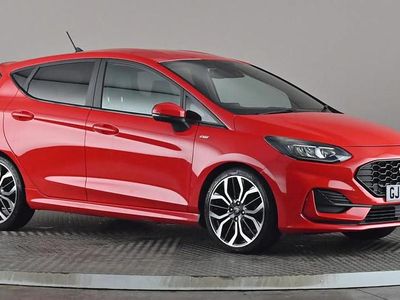 Used Ford Fiesta ST-Line X 125 HP (91 kW) 2022 Red Hatchback