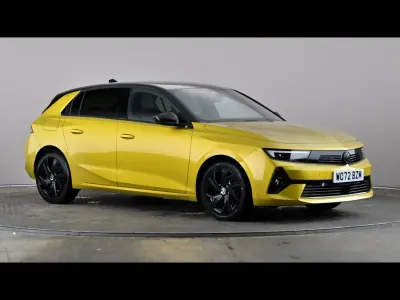 Used Vauxhall Astra GS Line 2023 Yellow/black Hatchback