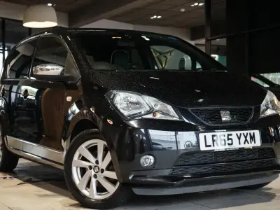 Used Seat Mii 73 HP (53 kW) 2016 Black Hatchback