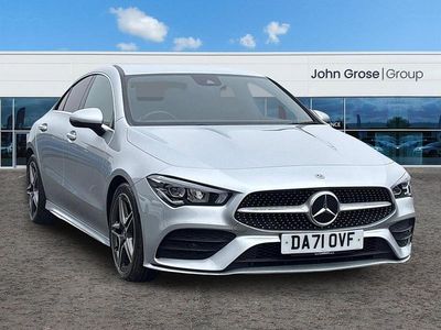 Begagnad Mercedes CLA180 AMG Line Premium 2022 Silver Sedan