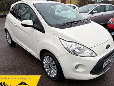 Used Ford Ka Zetec 69 HP (50 kW) 2013 Red Hatchback