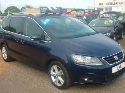 Used Seat Alhambra SE 150 HP (110 kW) 2017 Blue MPV