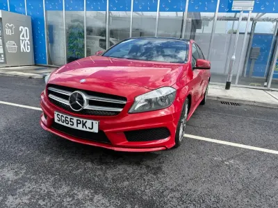 Usado Mercedes A220 AMG 170 HP (125 kW) 2015 Vermelho Citadino