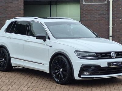 White Used 2017 VW Tiguan R-line SUV | £15,795 (A bit pricey)