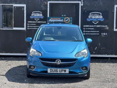 Used Vauxhall Corsa S 90 HP (66 kW) 2016 Blue Hatchback