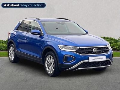 Used VW T-Roc Match 115 HP (84 kW) 2024 Blue SUV