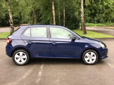 Used Skoda Fabia SE 2018 Pacific blue Hatchback