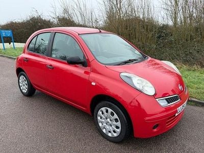 Red Used 2009 Nissan Micra Visia+ Hatchback | £3,999 (Fair price)