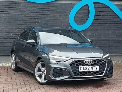 Used Audi A3 S-Line 110 HP (80 kW) 2022 Grey Sedan