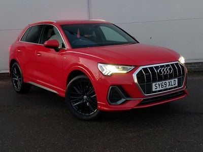 Red Used 2019 Audi Q3 S-Line SUV | £22,998 (Fair price)