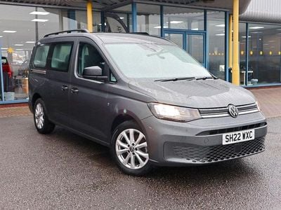 Indium grey Used 2022 VW Caddy Maxi Life MPV | £21,489 (Fair price)
