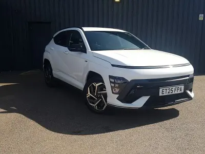 Second-hand Hyundai Kona N Line 138 CP (101 kW) 2025 Alb SUV
