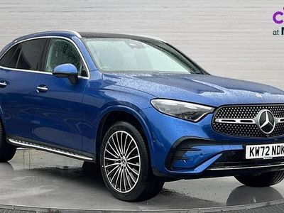 Used Mercedes GLC300e AMG line 2023 Blue Estate