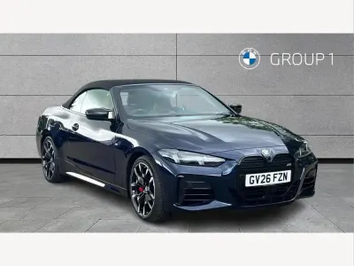 New BMW 502 M Sport 386 HP (283 kW) 2026 Blue Cabriolet
