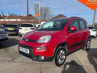 Used Fiat Panda 4x4 85 HP (62 kW) 2013 Red Hatchback
