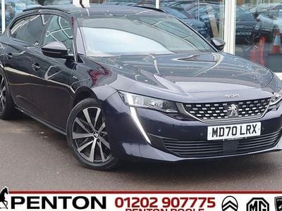 Used Peugeot 508 SW GT-line 130 HP (95 kW) 2021 Blue Estate