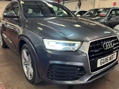 Used Audi Q3 S-line plus 184 HP (135 kW) 2016 Grey SUV