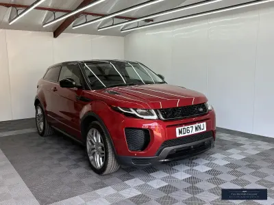 Used Land Rover Range Rover evoque HSE Dynamic 290 HP (213 kW) 2017 Red Coupe