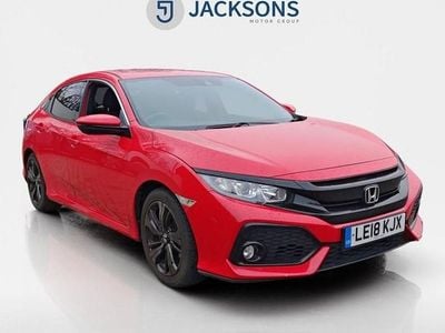 Used Honda Civic SR 126 HP (92 kW) 2018 Red Hatchback