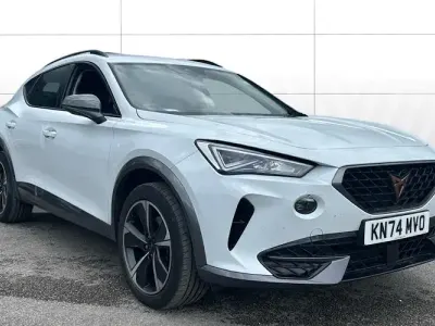 Used Cupra Formentor 204 HP (150 kW) 2024 White SUV