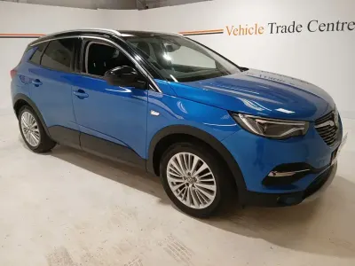 Used Vauxhall Grandland X Elite 130 HP (95 kW) 2018 Blue SUV