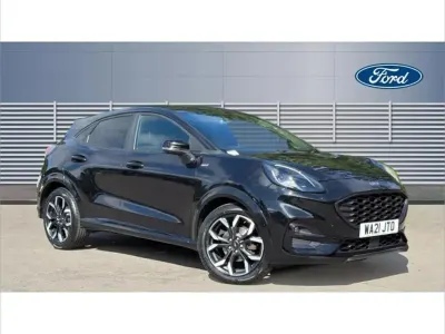 Used Ford Puma ST-Line X 155 HP (114 kW) 2021 Black SUV