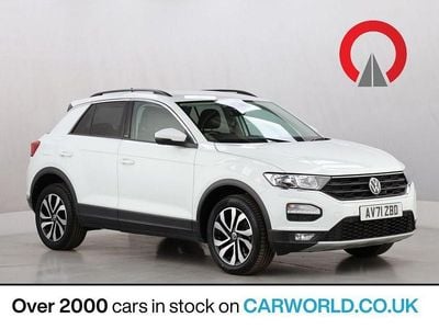 White Used 2022 VW T-Roc Active SUV | £19,937 (Fair price)