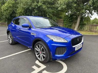 Used Jaguar E-Pace R-Dynamic 180 HP (132 kW) 2019 Blue SUV
