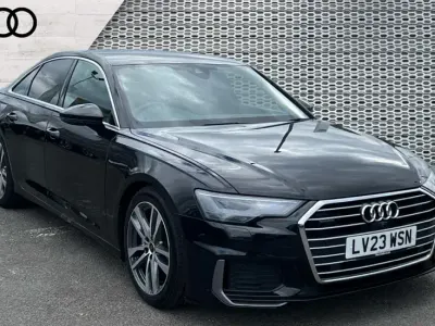 Used Audi A6 S-Line 204 HP (150 kW) 2023 Black Sedan