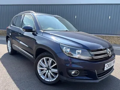 Used VW Tiguan Edition 150 HP (110 kW) 2015 Blue SUV