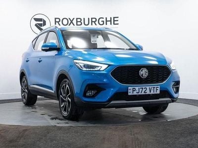 Used MG ZS Exclusive 111 HP (81 kW) 2022 Blue Hatchback
