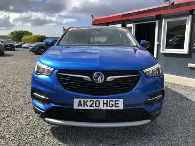 Used Vauxhall Grandland X Business Edition 128 HP (94 kW) 2020 Blue SUV