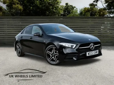 Used Mercedes A180 AMG Line Premium 136 HP (100 kW) 2022 Black Sedan