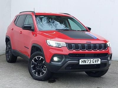 Begagnad Jeep Compass Trailhawk 240 HK (176 kW) 2023 Röd SUV