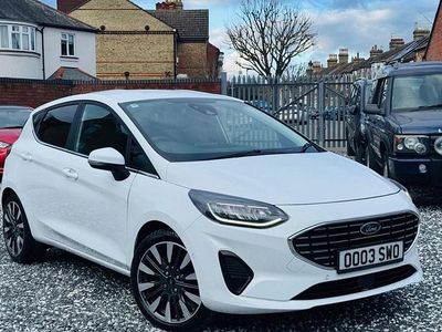 Used Ford Fiesta Titanium 2022 White Hatchback
