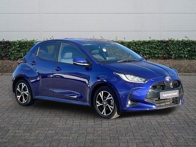 Blue Used 2024 Toyota Yaris Hybrid Design Hatchback | £19,995 (Fair price)