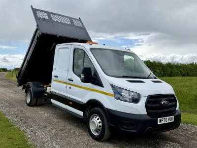 Used Ford Transit 130 HP (95 kW) 2021 White Sedan