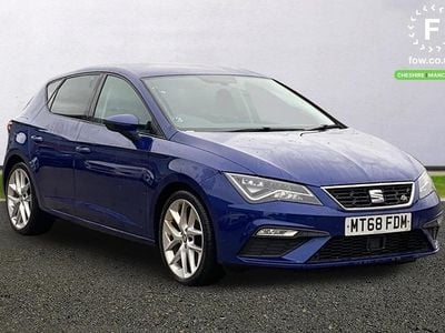 Used Seat Leon FR 180 HP (132 kW) 2018 Blue Hatchback