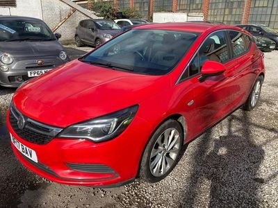 Used Vauxhall Astra Design Edition 2017 Red Hatchback