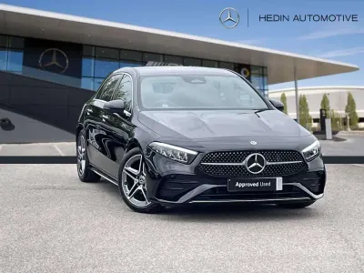 Begagnad Mercedes A200 Executive 163 HK (119 kW) 2024 Svart Halvkombi