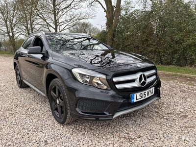 Used Mercedes GLA220 AMG line 170 HP (125 kW) 2015 Black SUV