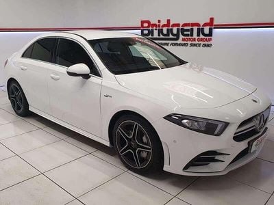 White Used 2019 Mercedes A35 AMG Executive Sedan | £20,699 (Fair price)