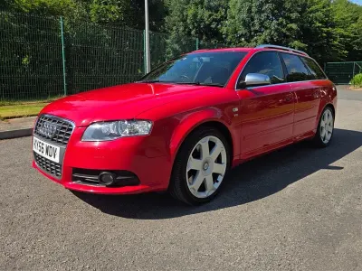 Used Audi A4 2006 Red Estate