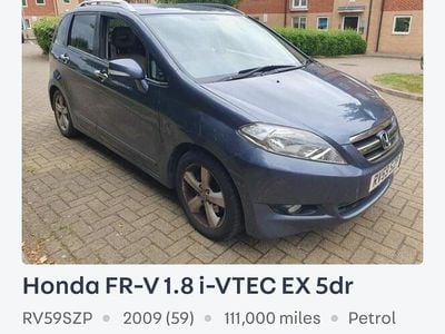 Used Honda FR-V EX 2009 Grey MPV