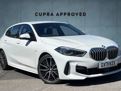 Used BMW 118 M Sport 134 HP (98 kW) 2022 White Hatchback