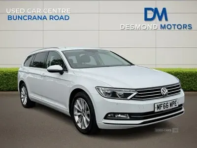 Used VW Passat Business 190 HP (139 kW) 2016 White Estate